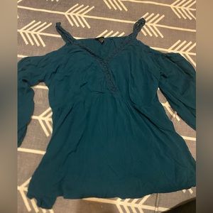 Torrid Teardrop Shoulder Top.